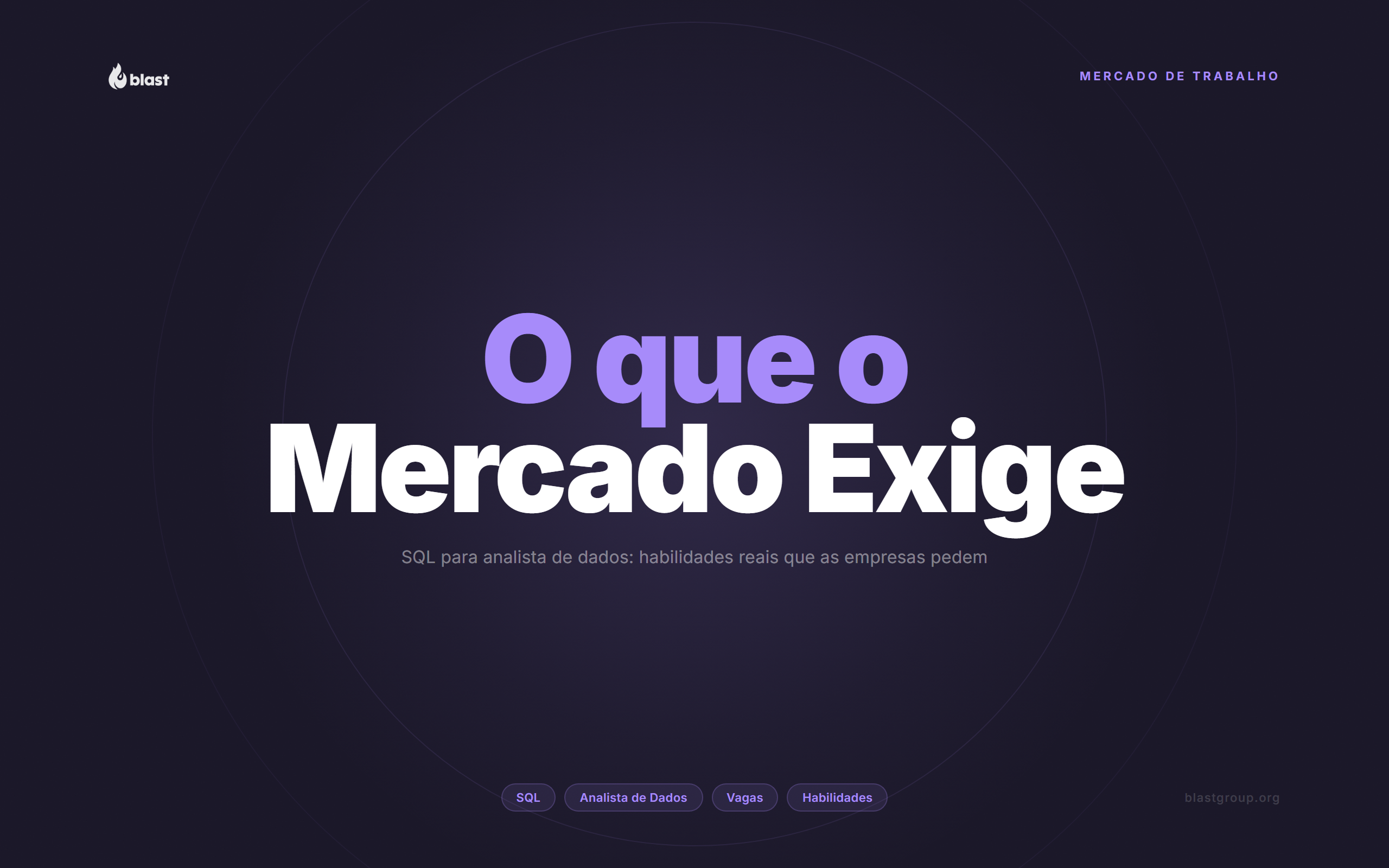 SQL para analista de dados: o que o mercado realmente exige
