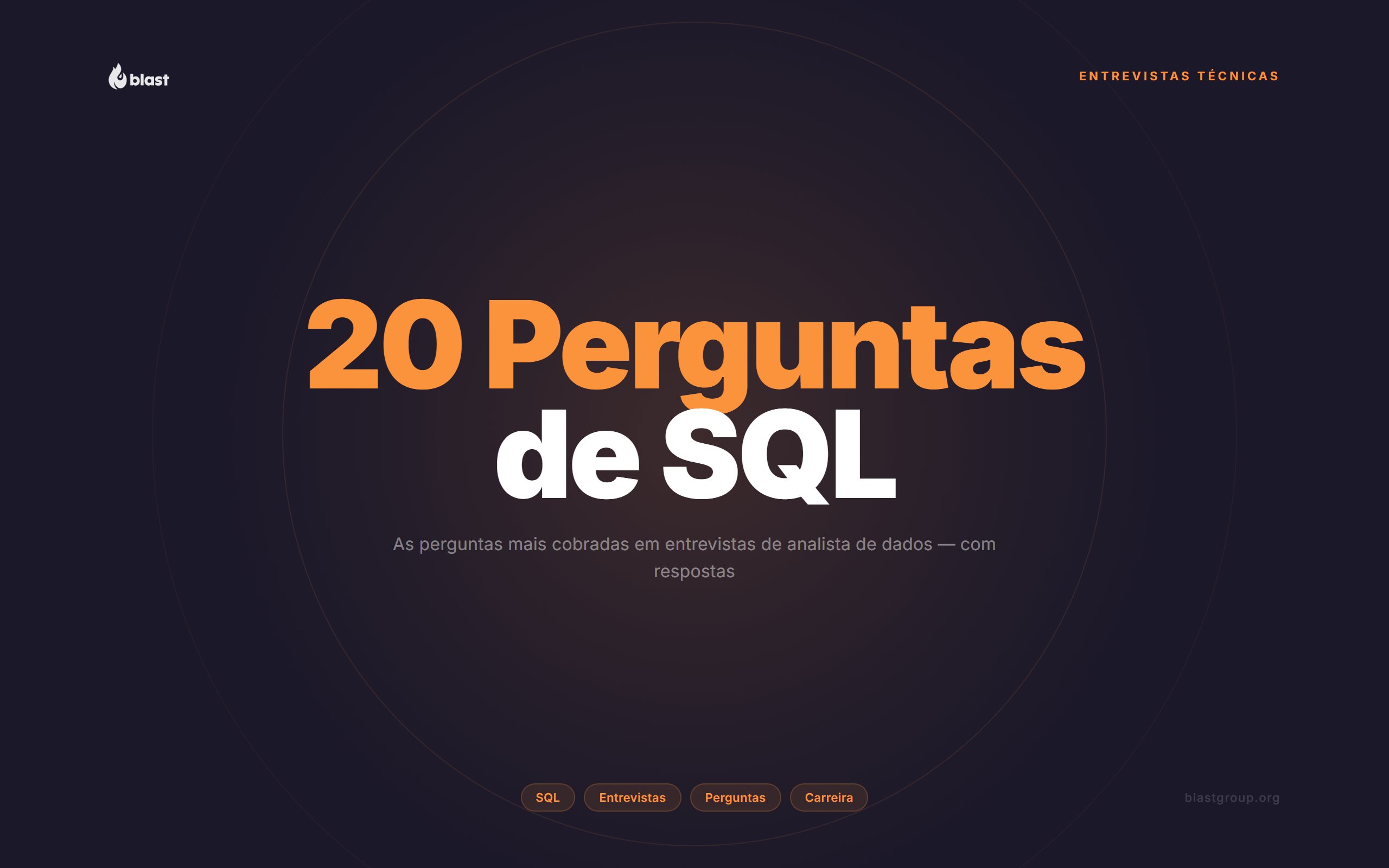 SQL para entrevistas: as 20 perguntas mais comuns (com respostas)